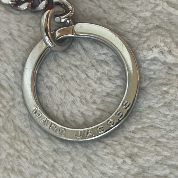 Marc Jacobs Red Leather Key Pouch - Picture 5 of 8